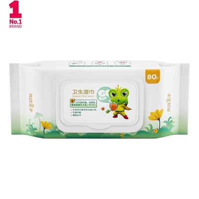 Το ευαίσθητο εξαιρετικά ευγενές ταξίδι Hypoallergenic υγρό σκουπίζει για το πρόσωπο μωρών