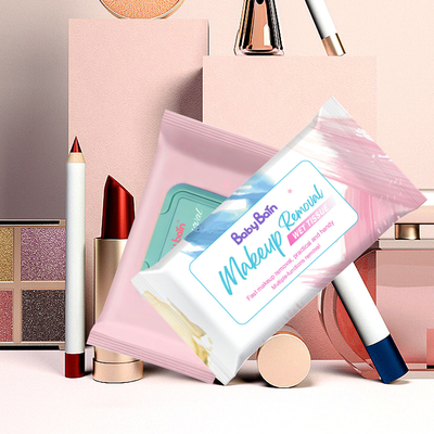 Remover Makeup να καθαρίσει προσώπου σκουπίζει το υγρό προϊόν μίας χρήσης ιστού Hypoallergenic