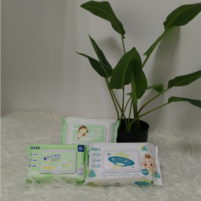 Ευγενής μίας χρήσης υγρός βαμβακιού Unscented μαλακός σκουπίζει για ευαίσθητο νεογέννητο μη οινοπνευματώδη