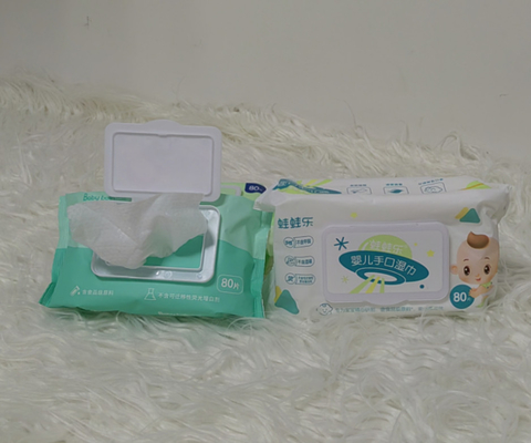 Ευγενής μίας χρήσης υγρός βαμβακιού Unscented μαλακός σκουπίζει για ευαίσθητο νεογέννητο μη οινοπνευματώδη