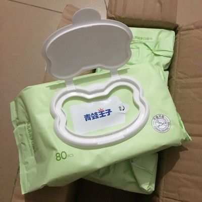 Το ύφος κινούμενων σχεδίων που το οργανικό ευαίσθητο μωρό δερμάτων υγρό σκουπίζει τη συνήθεια συσκεύασε 1 σε 100pc