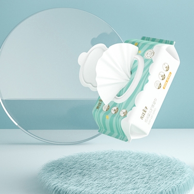 Το μαρκαρισμένο μωρό Unscented ετικετών σκουπίζει το νερό 99 9 μίας χρήσης ευαίσθητη φροντίδα δέρματος