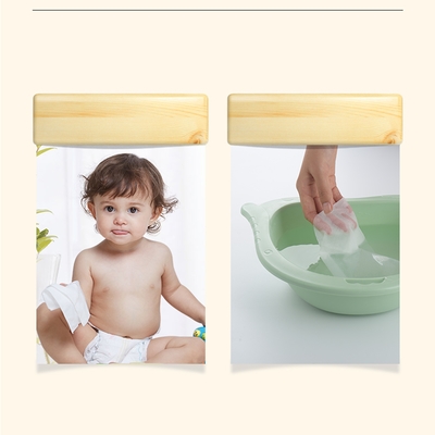 OEM Non Woven Babies Care Cotton Wet Wipes Μίας χρήσης Βιοδιασπώμενα 80 τμχ