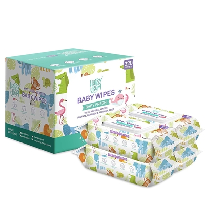 China Organic Baby Wet Wipes Spunlace Υλικό μιας χρήσης Καθαρισμός