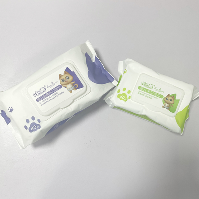 OEM Mini Wet Wips Pouch Portable 10 Pieces Παιδικά Wet Wipes μιας χρήσης