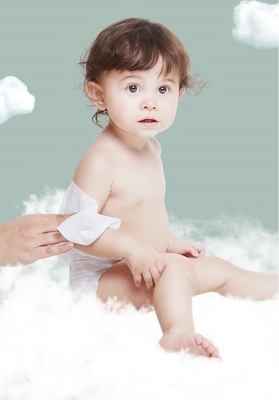 Οι μίας χρήσης Viscose βαμβακιού 100% μη υφανθε'ντες του προσώπου ιστοί ξηροί σκουπίζουν για την ομορφιά τον καθαρισμό