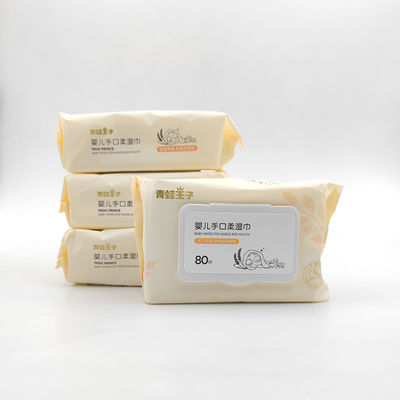 Η μαλακή προσοχής στοματική μύτη μωρών αρώματος ελεύθερη νεογέννητη υγρή σκουπίζει οργανικό φυσικό Spunlace