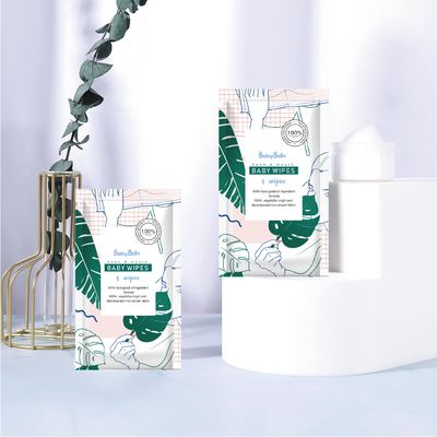 Το μίας χρήσης μωρό εγγράφου ιστού Spunlace συνήθειας μη υφαμένο υγρό πυκνά υγρό σκουπίζει