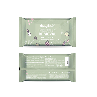 Μεμονωμένο Remover Makeup συσκευασίας του προσώπου υγρό σκουπίζει τον ιδιωτικό cOem ετικετών