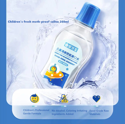 260ml Mouthwash φρέσκος αντι σκώρος των προφορικών προσοχής προφορικών υγιεινής παιδιών εργαλείων
