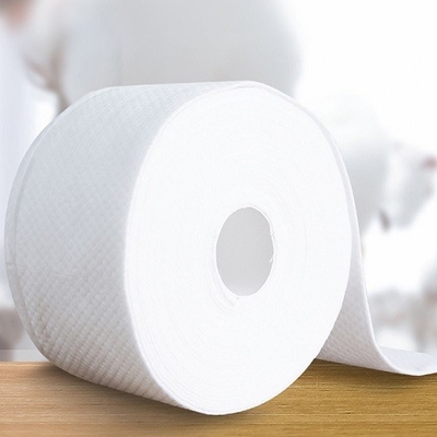 Το βαμβάκι ODM 100-120Pcs cOem ξηρό σκουπίζει το του προσώπου ξηρό μωρό βαμβακιού και ο ενήλικος σκουπίζει