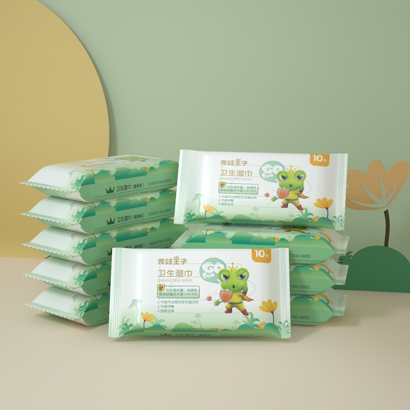 Προσαρμοσμένο χονδρικό Spunlace οργανικό ECO Aloe Βέρα Baby Cleaning Wet Wipes υγιεινής μπαμπού βιοδιασπάσιμο